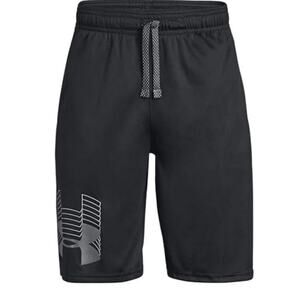 Under Armour Boys' Prototype Logo Short - Black XL